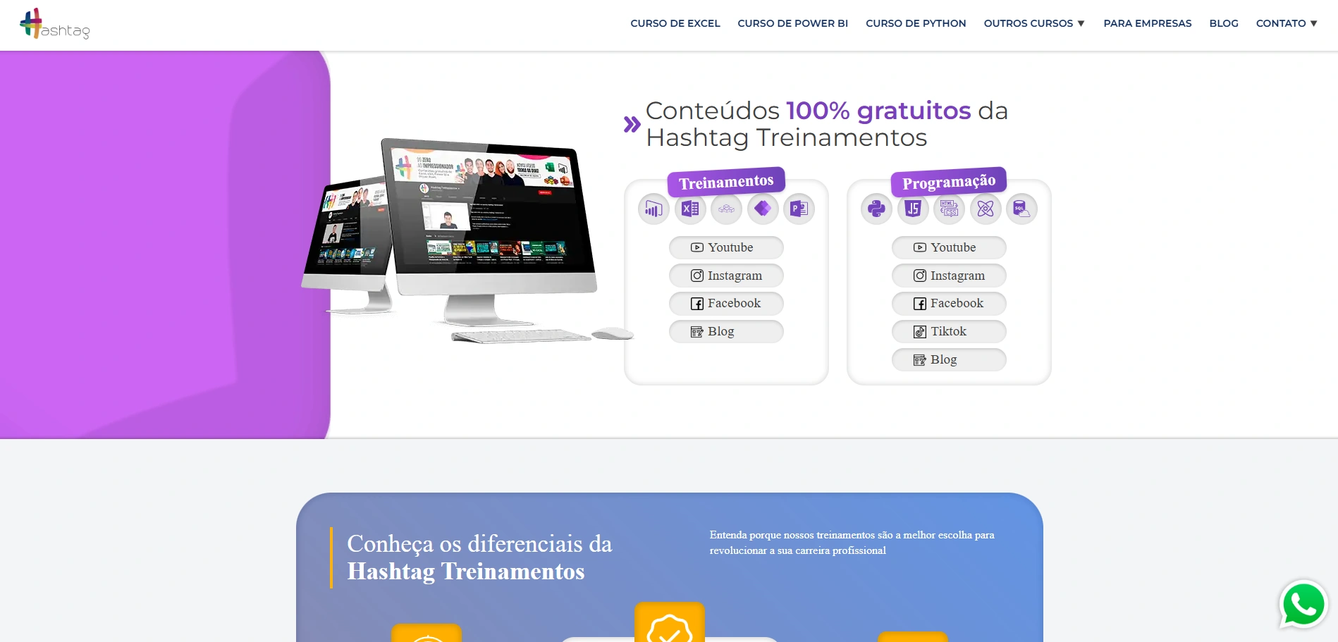 Portal Hashtag Treinamentos